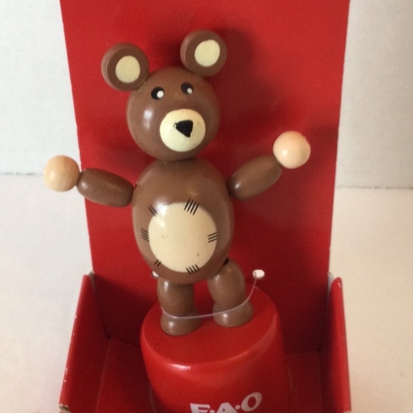 NIB FAO Schwartz pop up dancer top bear - Picture 2 of 4